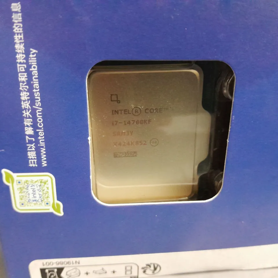 SEALED INTEL CORE UNLOCKED I7-14700KF LGA1700 PROCESSOR