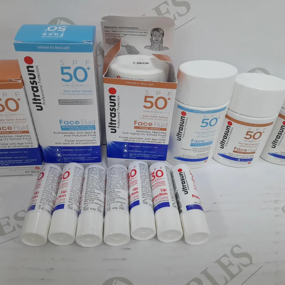 ULTRASUN FACE FLUID,LIP PROTECTION,
