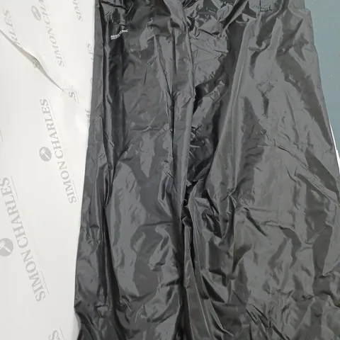REGATTA STORMBREAK OVER TROUSERS IN BLACK - 3XL