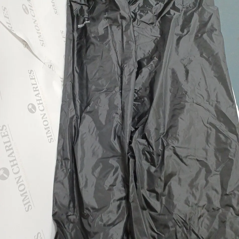 REGATTA STORMBREAK OVER TROUSERS IN BLACK - 3XL