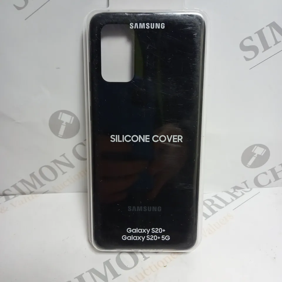 APPROXIMATELY 40 BOXED SAMSUNG GALAXY S20+ SILICONE COVER PROTECTIVE CASES 