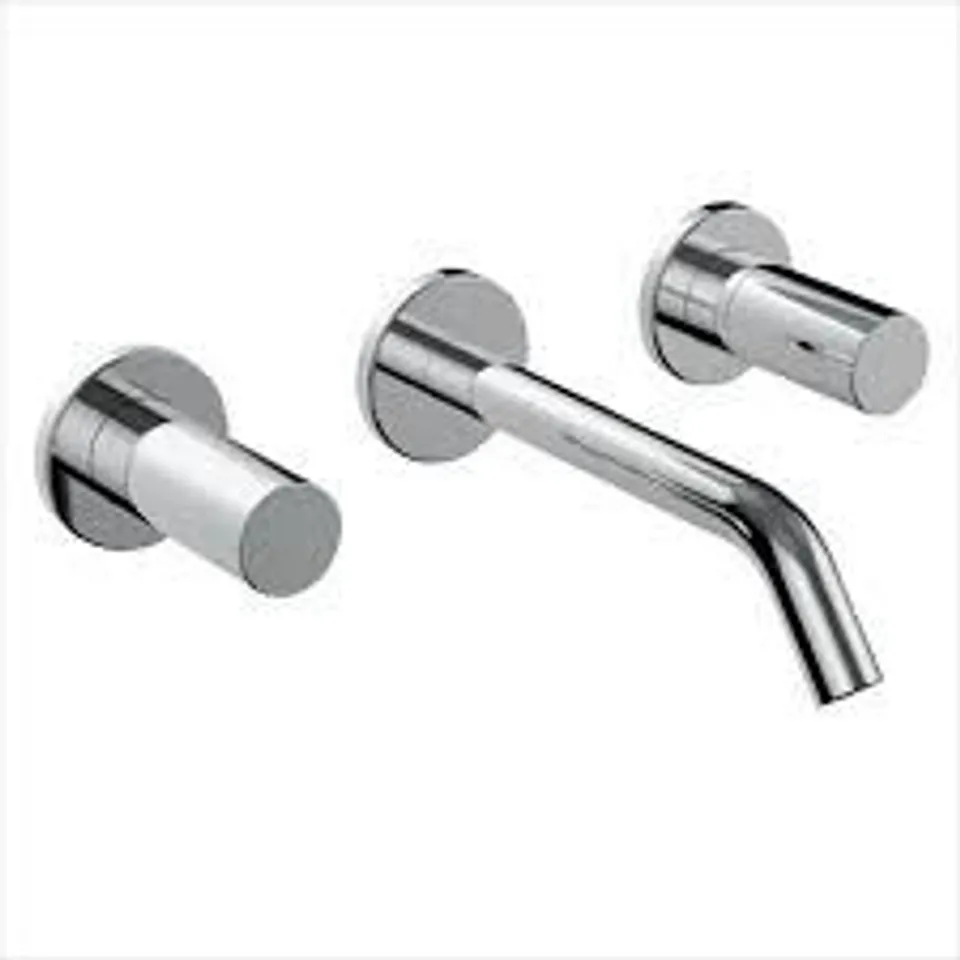 BOXED KARTELL LAUFEN 2-HANDLE CONCEALED BASIN MIXER, PROJECTION 175 MM, FIXED SPOUT