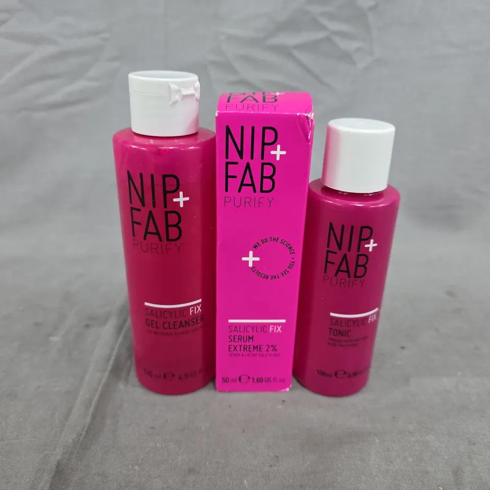 NIP + FAB SALICYLIC FIX CLEAR SKIN ROUTINE BUNDLE