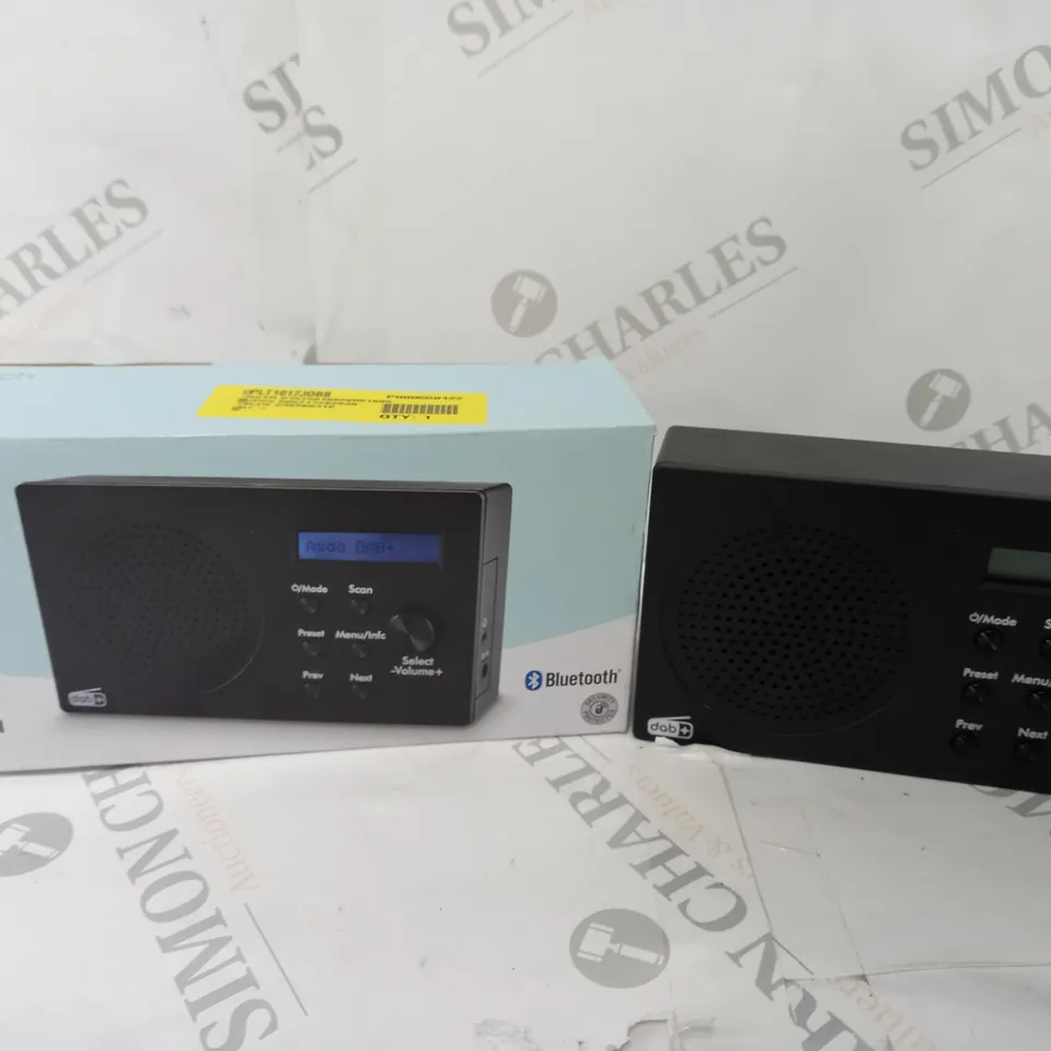 BOXED BLUETOOTH DAB+/FM RADIO