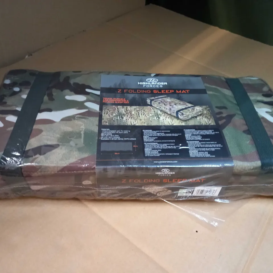 PACKAGED HIGHLANDER Z FOLDING SLEEP MAT