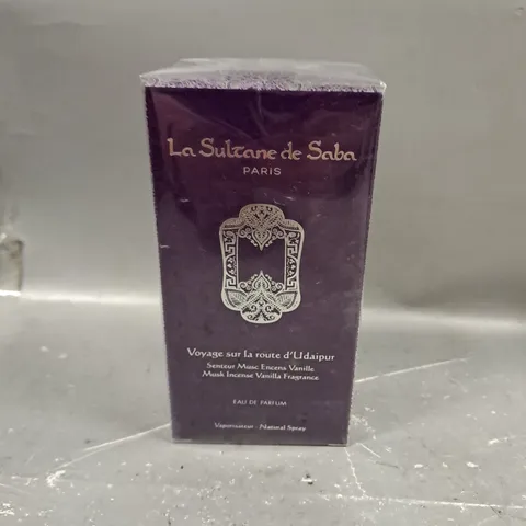 BOXED AND SEALED LA SULTANE DE SABA VOYAGE SUR LA ROUTE D'UDAIPUR EAU DE PARFUM 100ML