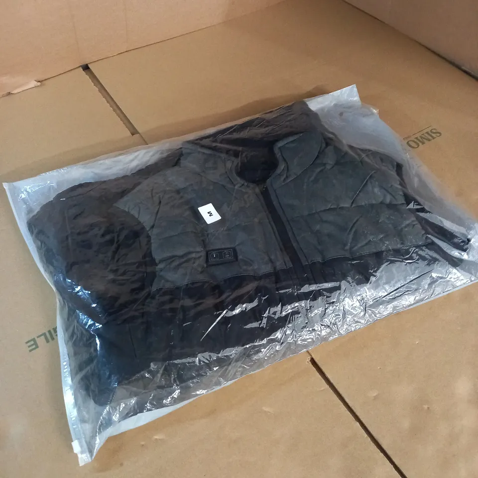 MENS MEDIUM GREY HEATED GILET