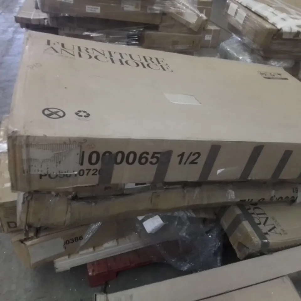 PALLET TO CONTAIN ASSORTED FURNITURE & FURNITURE PARTS 