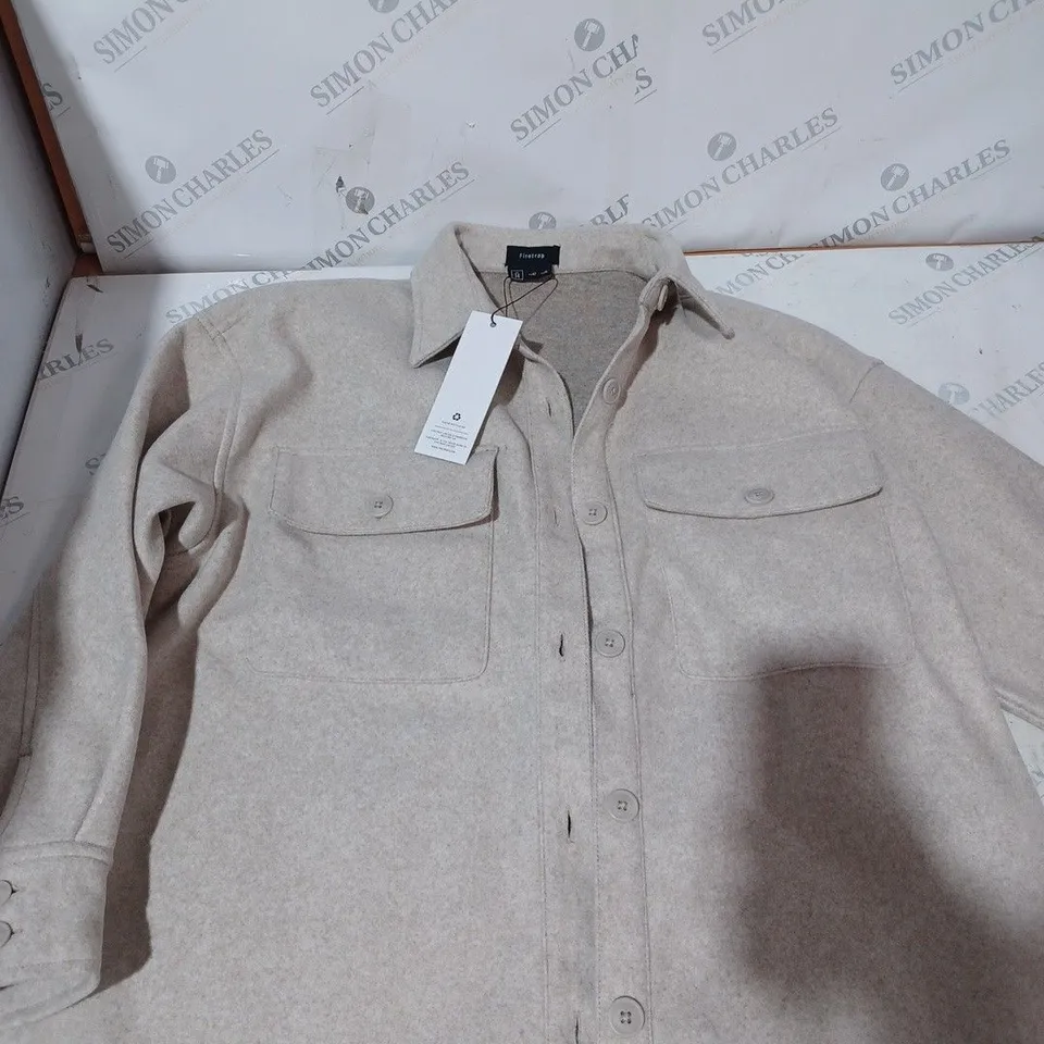 FIRETRAP SHACKET IN CREAM - UK 14