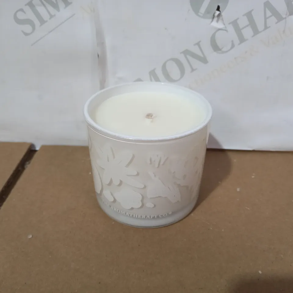 FLWR CANDLE - JASMINE & PEAR RRP £12