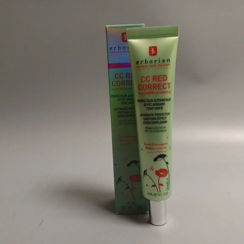 BOXED ERBORIAN CC RED CORRECT AUTOMATIC PERFECTOR (45ml)