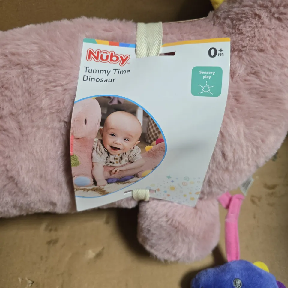 NUBY TUMMY TIME DINOSAUR PLUSH TOY