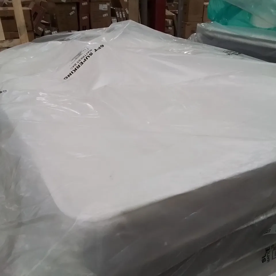QUALITY BAGGED SERENITY COMFORT COIL SPRING AND ECO-FOAM HYBRID 135cm DOUBLE MATTRESS 