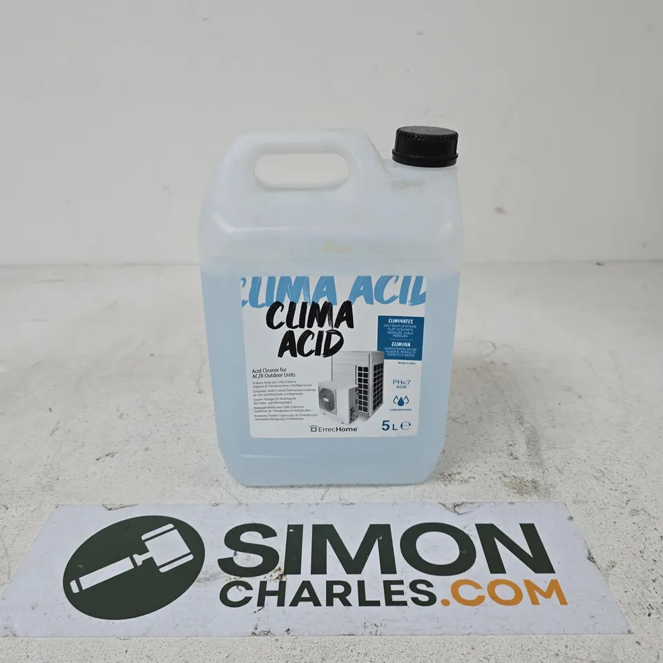 CUMA ACID ACID CLEANER FOR AC OUTDOOR UNITS – 5L