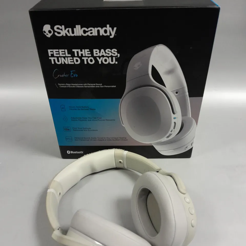 BOXED SKULLCANDY CRUSHER EVO HEADPHONES 