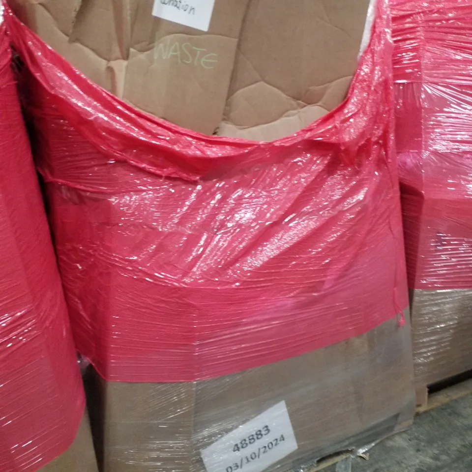 PALLET OF ASSORTED PRODUCTS INCLUDING AIR COOLER, FOOT SPA MASSAGER, WOK, HOLOGRAPHIC LED FAN, SCOVILLE FRYING PAN