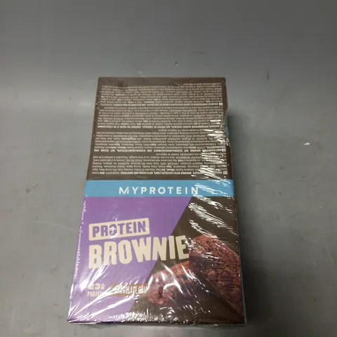 MYPROTEIN SEALED PROTEIN BROWNIE CHOC CHIP 12X