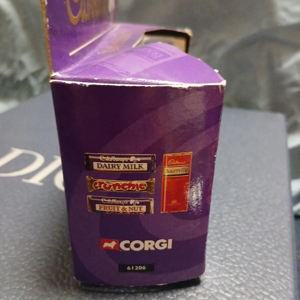 CORGI CLASSICS CADBURY'S DAIRY MILK DIE-CAST TRUCK IN PURPLE BOX (61206)