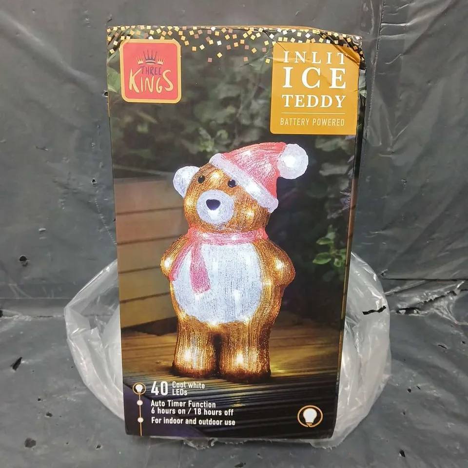 THREE KINGS TEDDY ACRYLIC OUTDOOR CHRISTMAS LIGHT