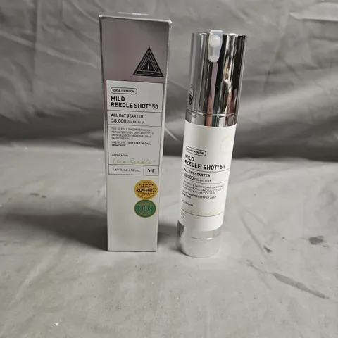 VT MILD NEEDLE SHOT 50 ALL DAY STARTER SERUM – 50 ML, BOXED