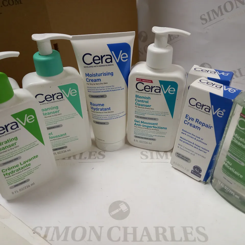 CERAVE SKINCARE BUMPER BUNDLE 8 ITEMS 