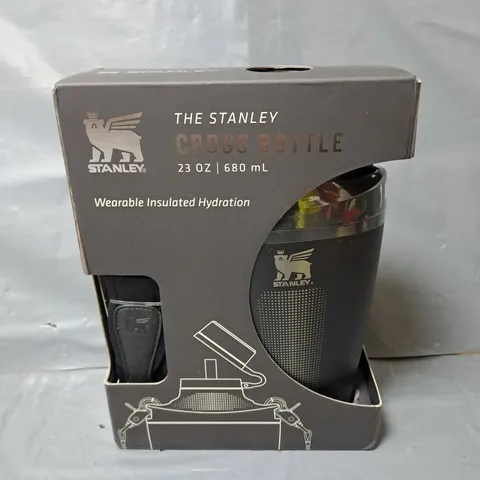 BOXED AND SEALED THE STANLEY CROSS BOTTLE IN BLACK (680ML)