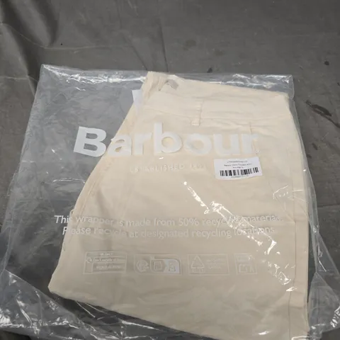 BARBOUR CHINO TROUSER SIZE 10