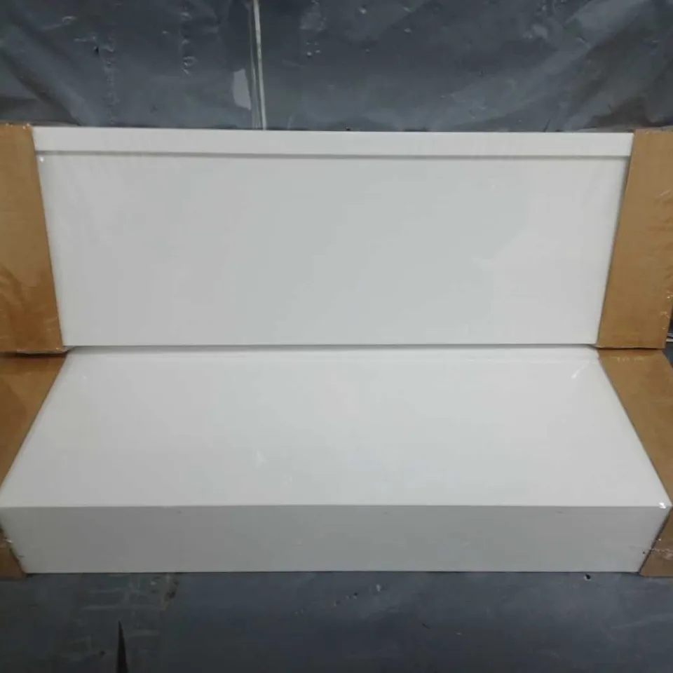 BOXED SOLID WOOD FLOATING SHELVES