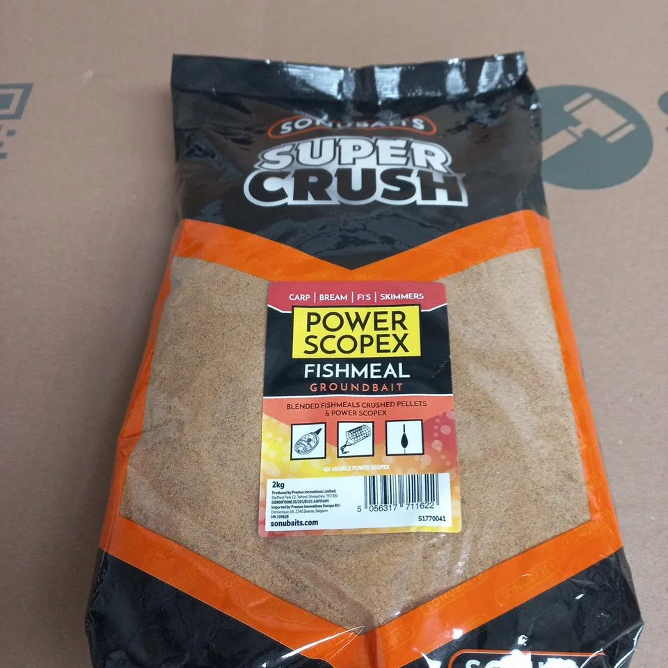 SONUBAITS POWER SCOPEX FISHMEAL GROUNDBAIT – 2 KG