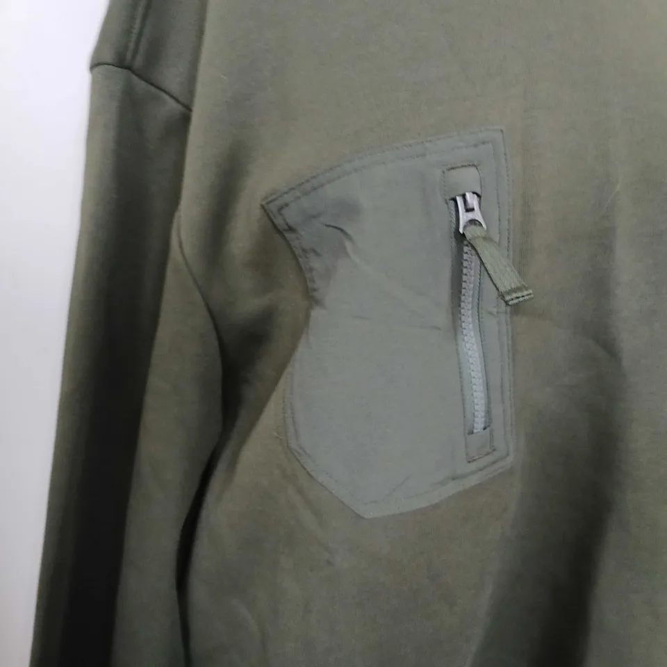 POLO RALPH LAUREN OLIVE GREEN JUMPER - SIZE XXL