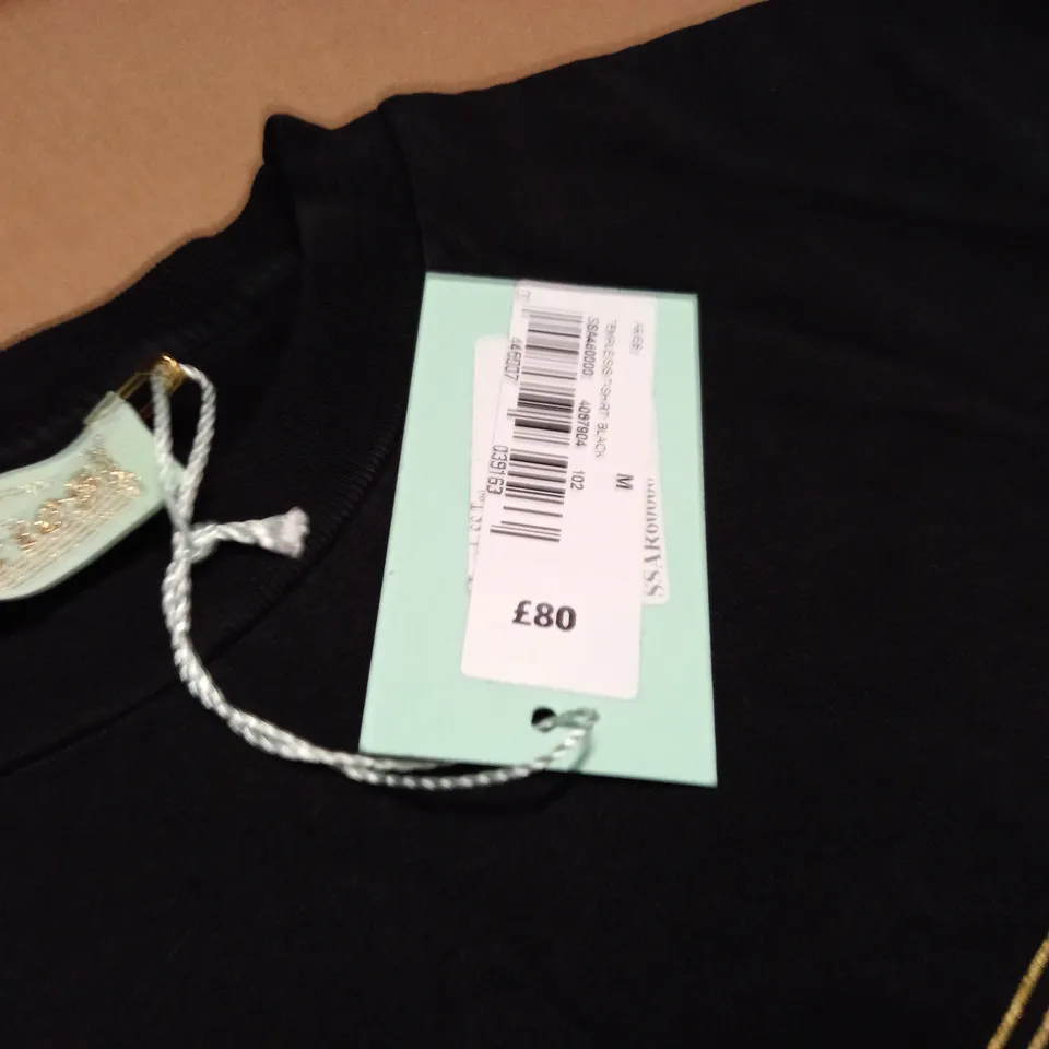 ARIES TEMPLE TEE IN BLACK - M