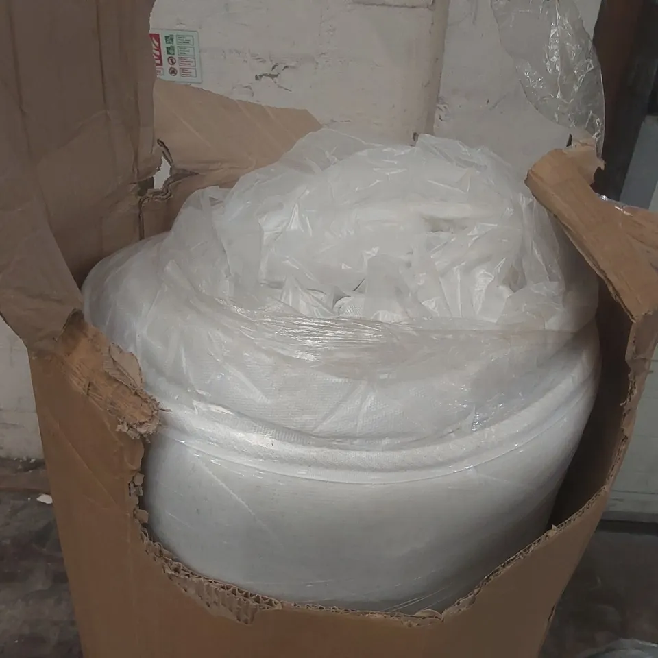 QUALITY BAGGED AND ROLLED 4'6 DOUBLE MATTRESS