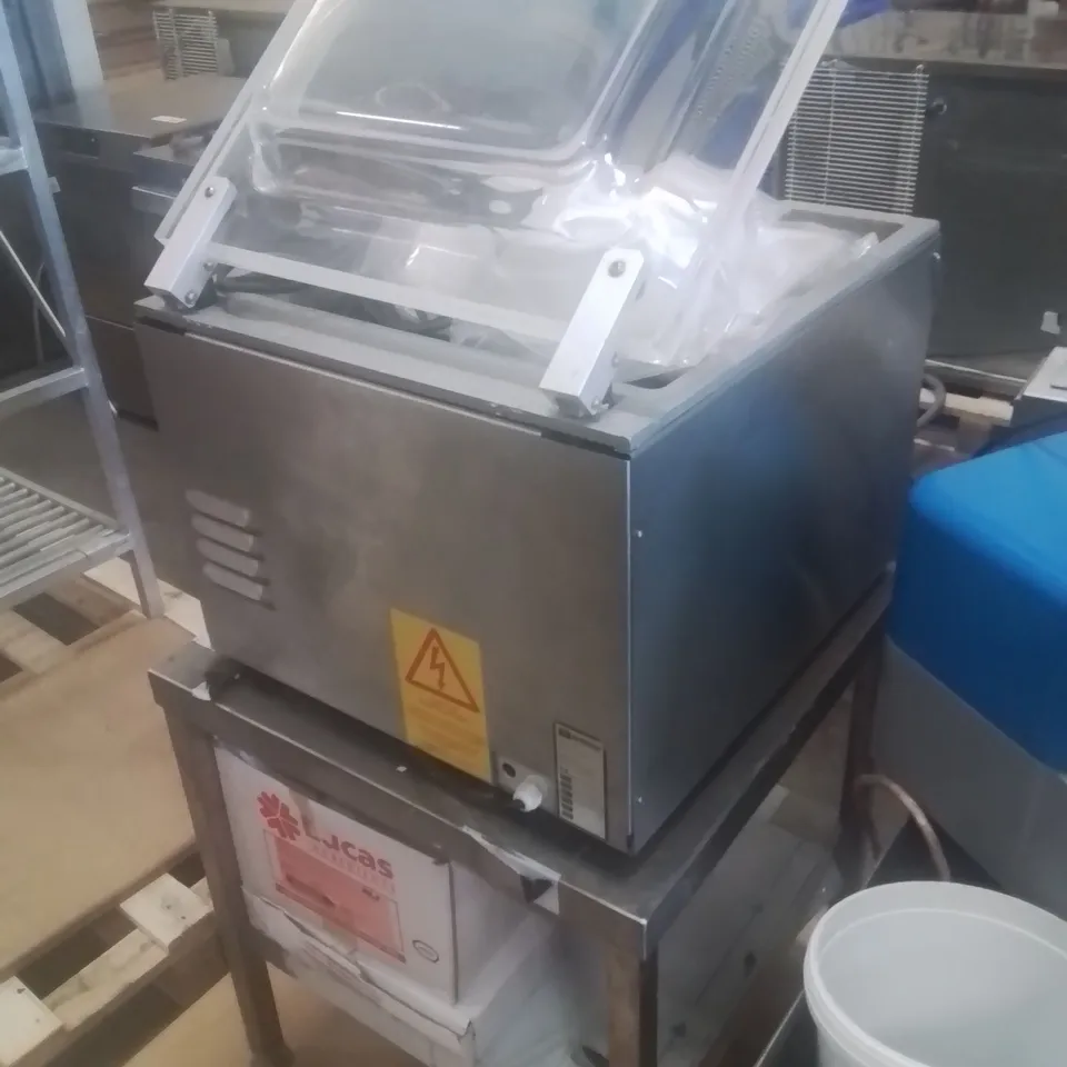 HENKELMAM 200A VACUUM SEALER MACHINE WITH STAINLESS STEEL TABLE
