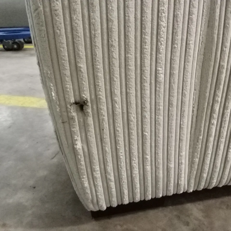 AMALFI STANDARD BACK FABRIC 2 SEATER SOFA - SILVER RRP £499