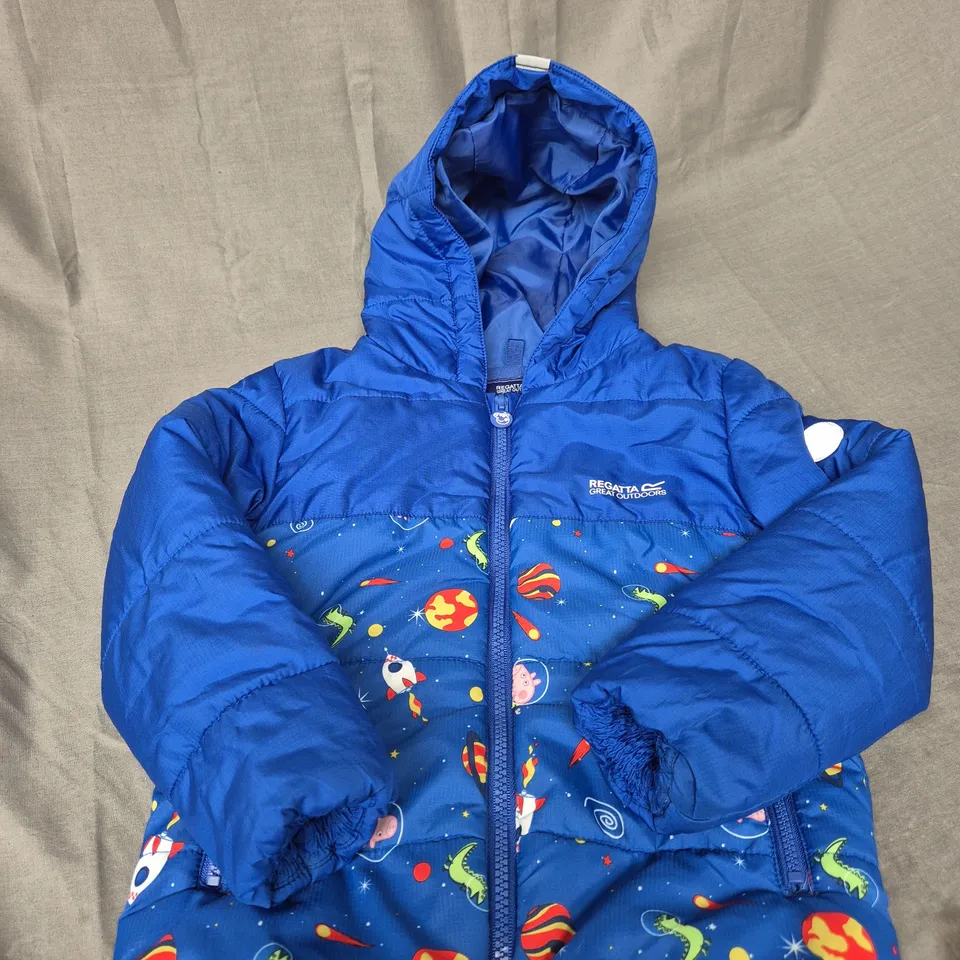 KIDS REGATTA PEPPA PIG FULL ZIP COAT SIZE 36/48 MONTHS