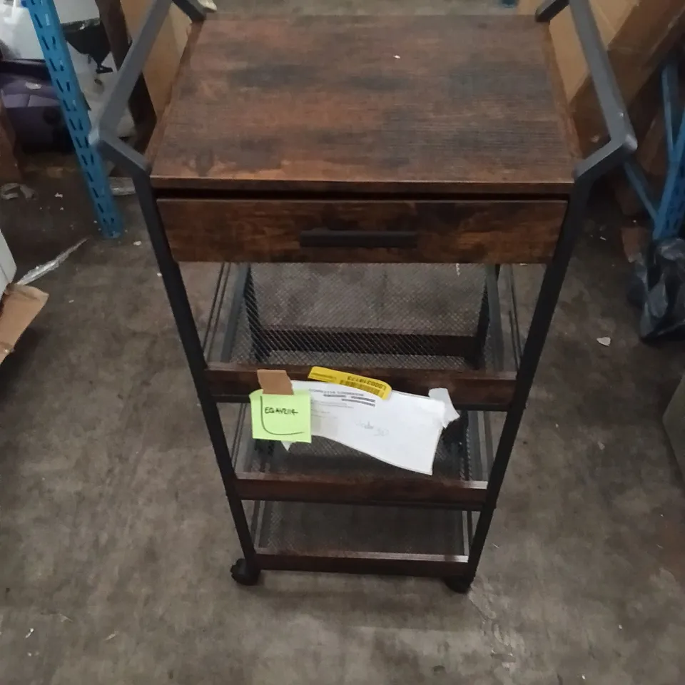 WOODEN KITCHEN CART