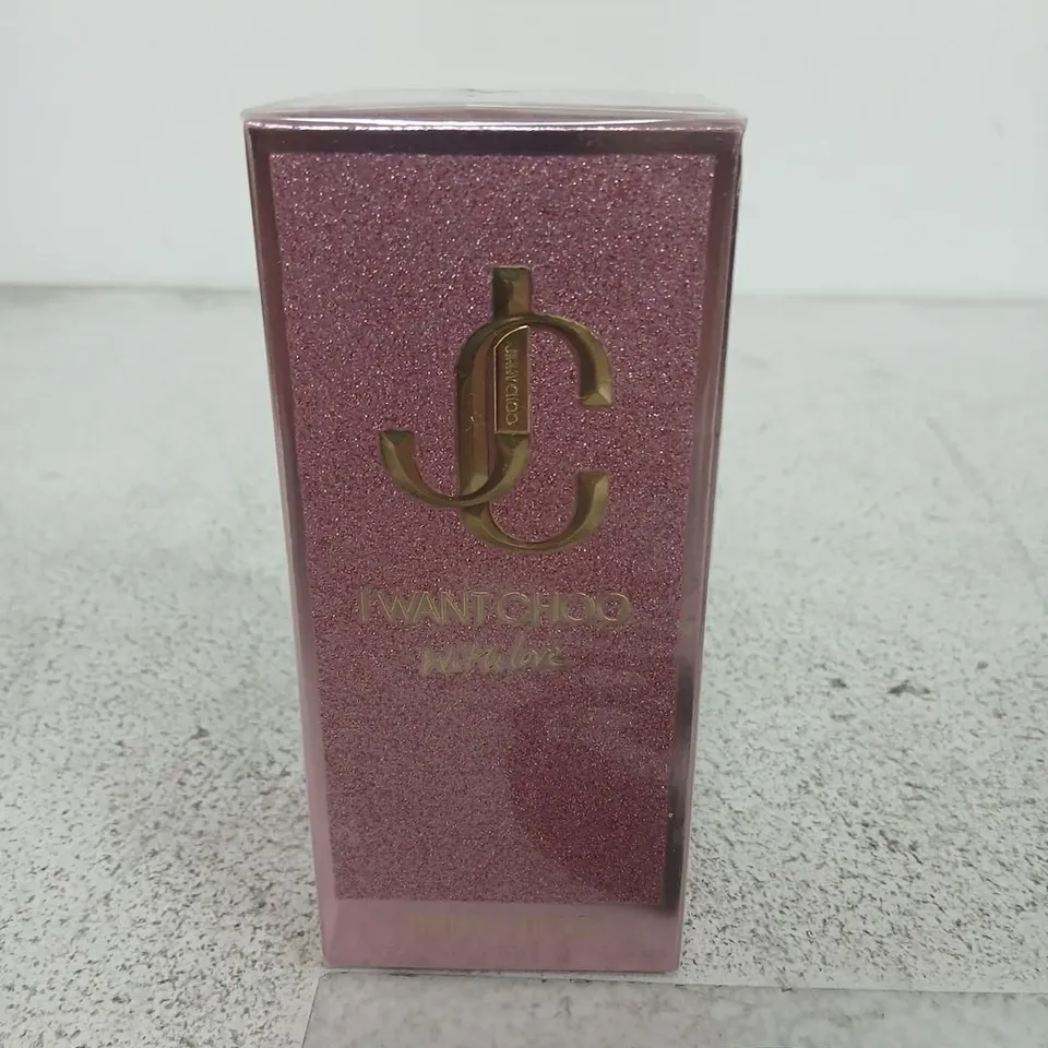 BOXED AND SEALED I WANT CHOO WITH LOVE JIMMY CHOO EAU DE PARFUM 40ML