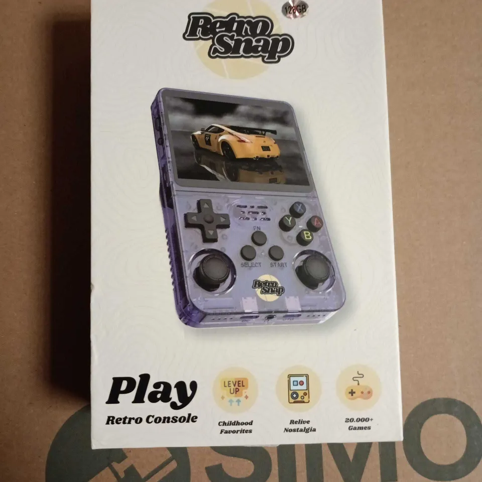 RETRO SNAP PLAY HANDHELD GAME CONSOLE – PINK