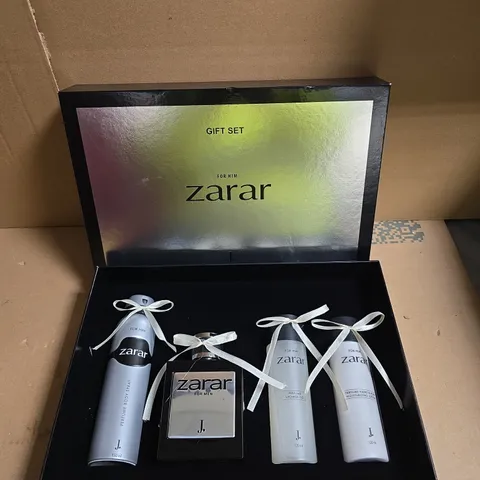 ZARAR GIFT SET FOR HIM – 4-PIECE FRAGRANCE & BODY CARE
