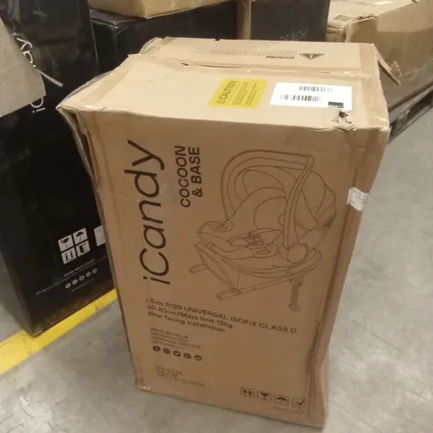 BOXED ICANDY COCOON CAR SEAT AND BASE (1 BOX)