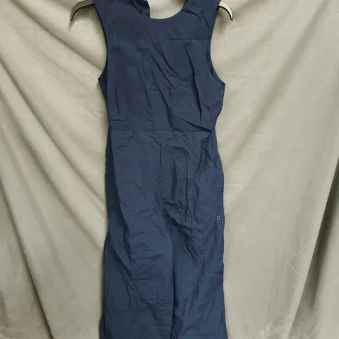 SWEATY BETTY AIR FLOW JUMPSUIT NAVY SIZE S