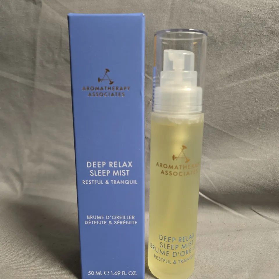 AROMATHERAPY ASSOCIATES DEEP RELAX SLEEP MIST – 50 ML WITH BOX