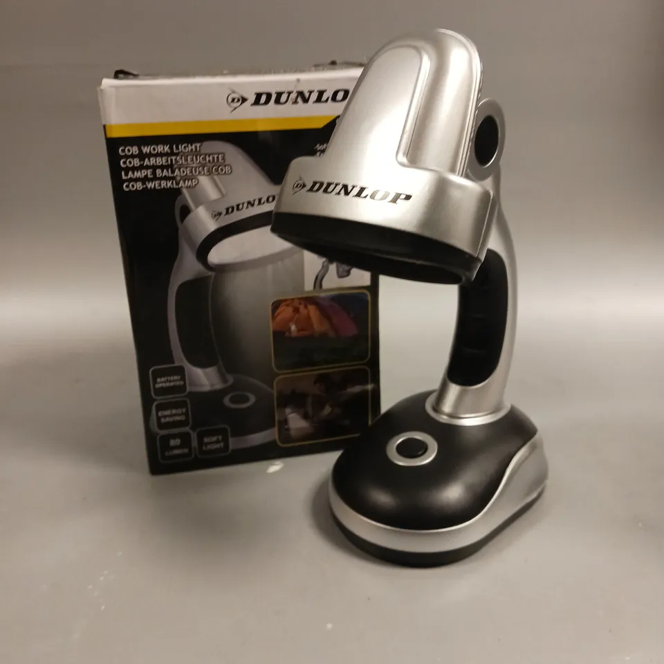 BOXED DUNLOP COB WORK LIGHT 