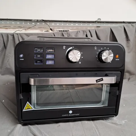 COOK'S ESSENTIAL 21-LITRE AIRFRYER OVEN IN BLACK