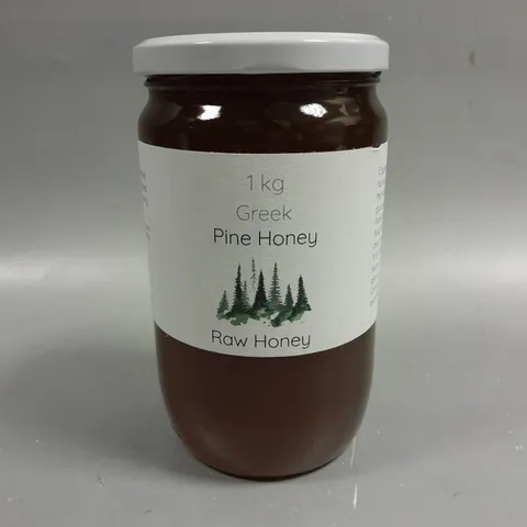 SEALED GREEK PINE RAW HONEY - 1KG