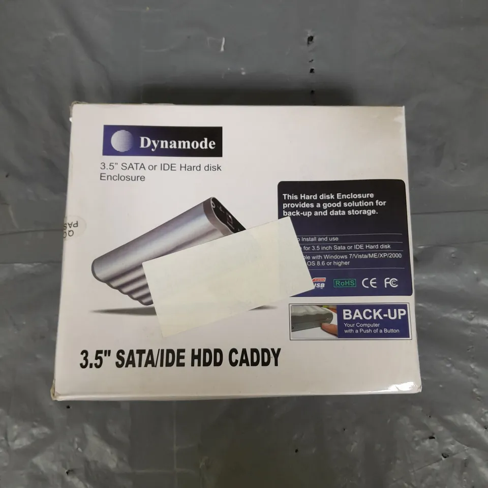 APPROXIMATELY 10 BOXED DYNAMODE 3.5"SATA/IDE HDD CADDIES 