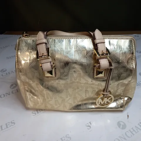 MICHAEL KORS GOLD HANDBAG