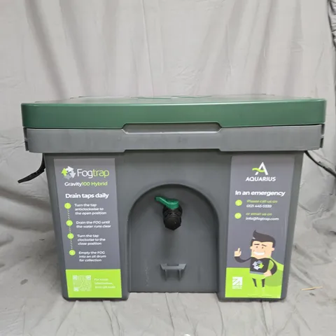 FOGTRAP GRAVITY100 HYBRID CONTAINER – AQUARIUS
