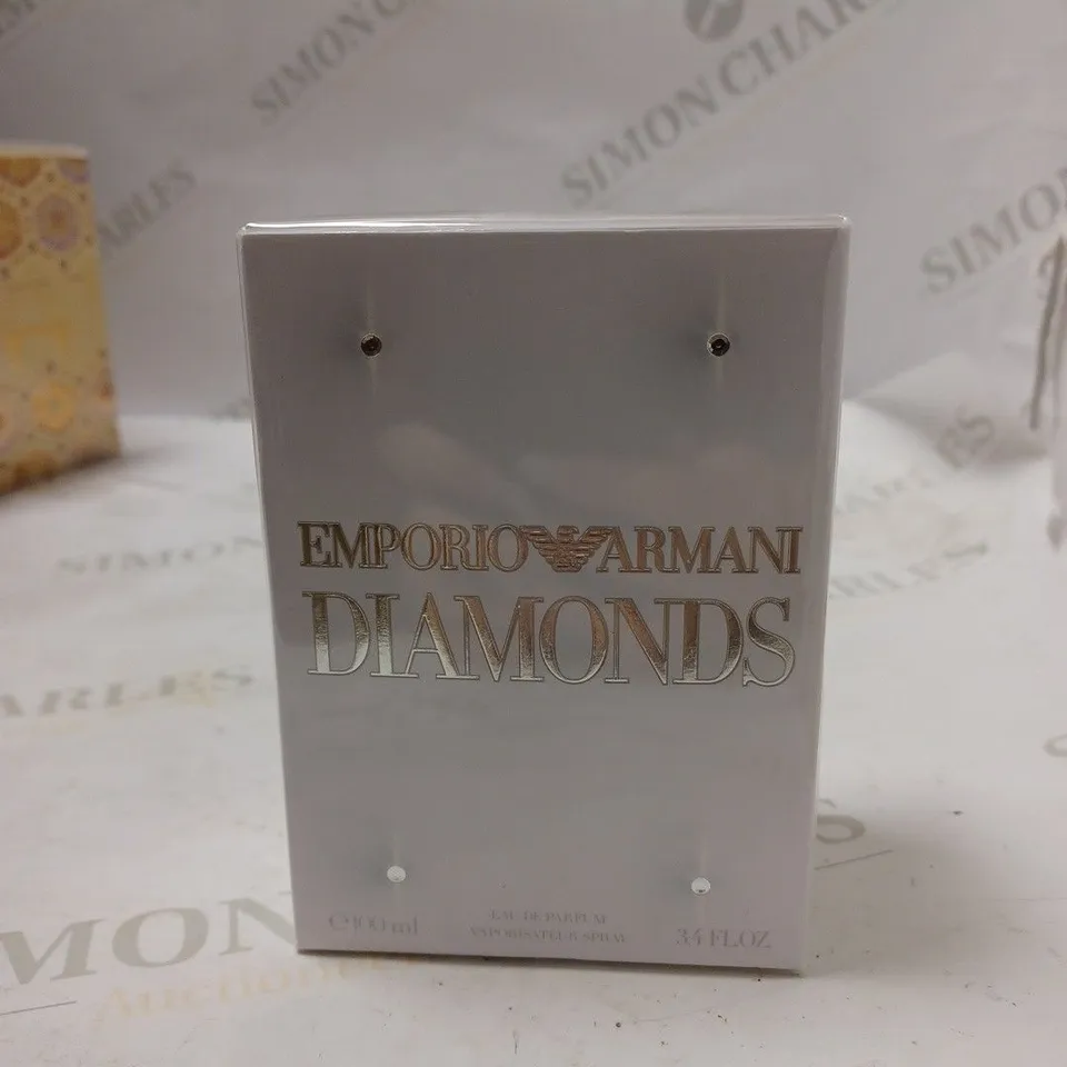 BOXED AND SEALED EMPORIO ARMANI DIAMONDS EAU DE PARFUM 100ML
