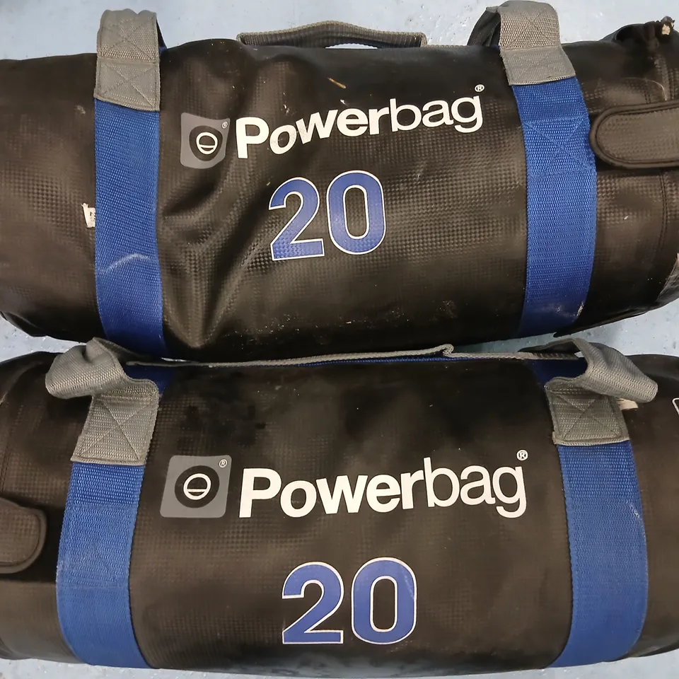 POWERBAG 20 WEIGHTED BAGS – SET OF 2